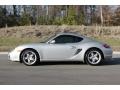 Arctic Silver Metallic 2008 Porsche Cayman Standard Cayman Model Exterior