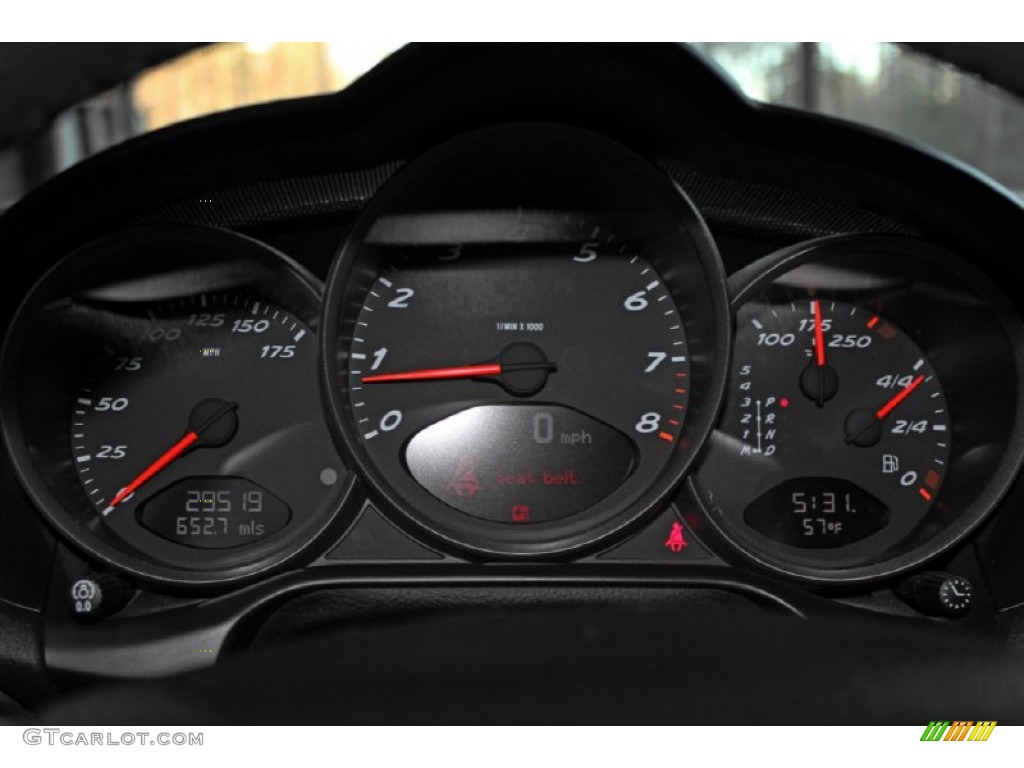 2008 Porsche Cayman Standard Cayman Model Gauges Photo #60888601