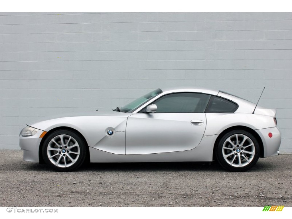 Titanium Silver Metallic 2006 BMW Z4 3.0si Coupe Exterior Photo #60888994