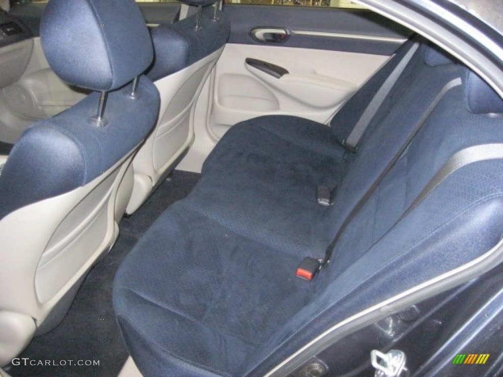 Blue Interior 2007 Honda Civic Hybrid Sedan Photo #60889492