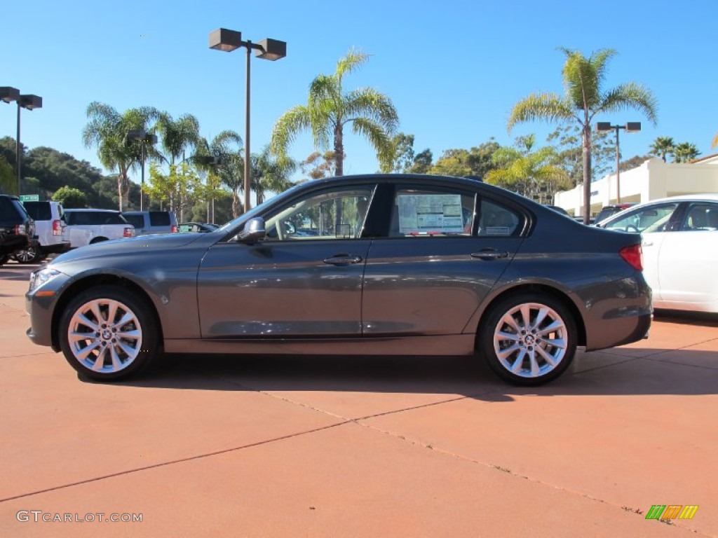 2012 3 Series 328i Sedan - Mineral Grey Metallic / Oyster/Dark Oyster photo #2
