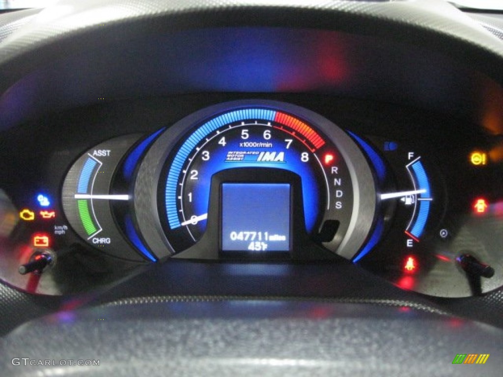 2010 Honda Insight Hybrid EX Gauges Photo #60890073