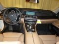 2012 BMW 7 Series Saddle/Black Interior Dashboard Photo