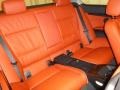 Coral Red/Black Rear Seat Photo for 2012 BMW 3 Series #60891337
