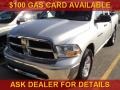 2011 Bright Silver Metallic Dodge Ram 1500 SLT Quad Cab 4x4  photo #1