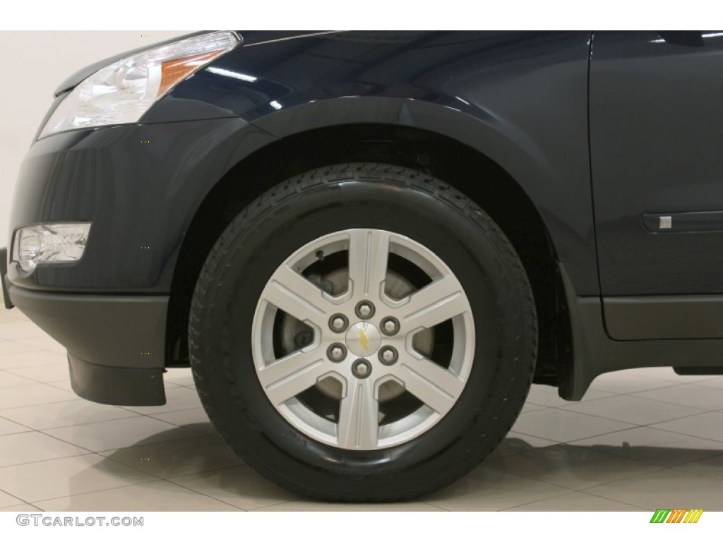 2010 Traverse LT AWD - Dark Blue Metallic / Ebony photo #22