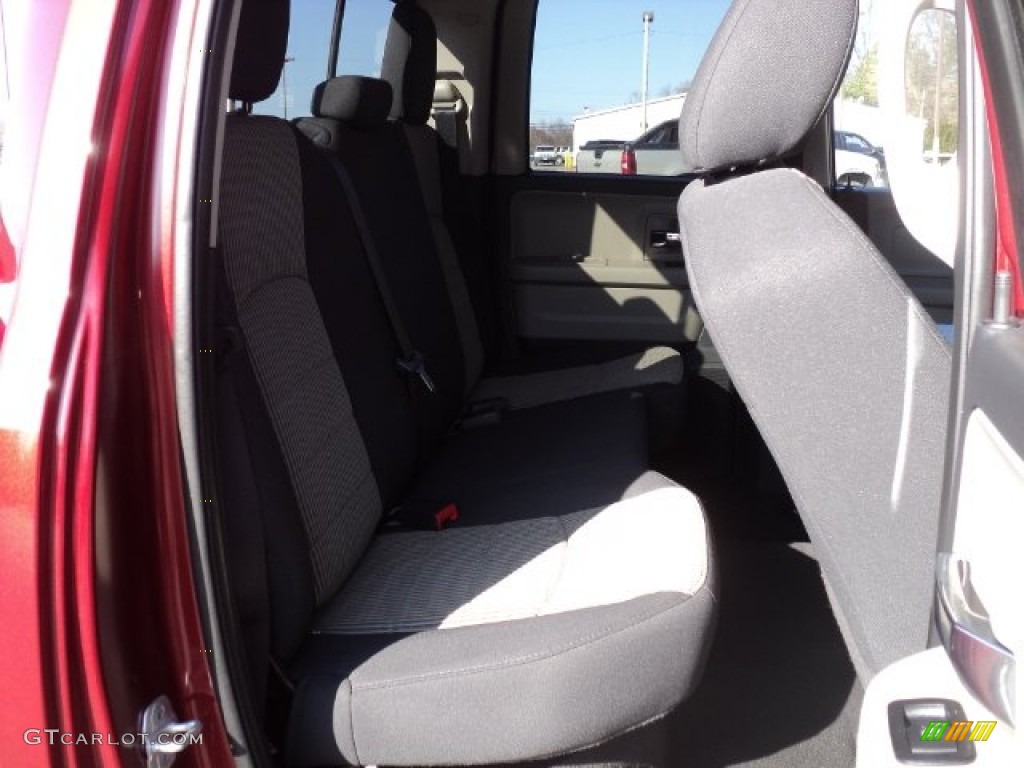 2011 Ram 1500 SLT Quad Cab 4x4 - Deep Cherry Red Crystal Pearl / Dark Slate Gray/Medium Graystone photo #14