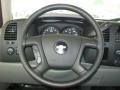 Dark Titanium 2010 Chevrolet Silverado 1500 LS Extended Cab 4x4 Steering Wheel