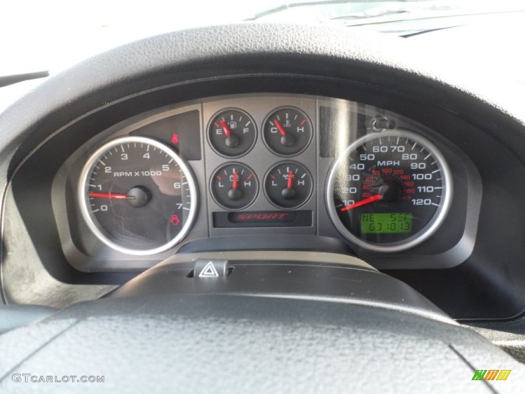2007 Ford F150 FX2 Sport SuperCrew Gauges Photo #60893654