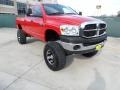 2007 Flame Red Dodge Ram 2500 ST Quad Cab 4x4  photo #1