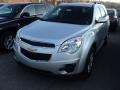 2012 Silver Ice Metallic Chevrolet Equinox LT AWD  photo #1