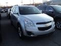 2012 Silver Ice Metallic Chevrolet Equinox LT AWD  photo #3