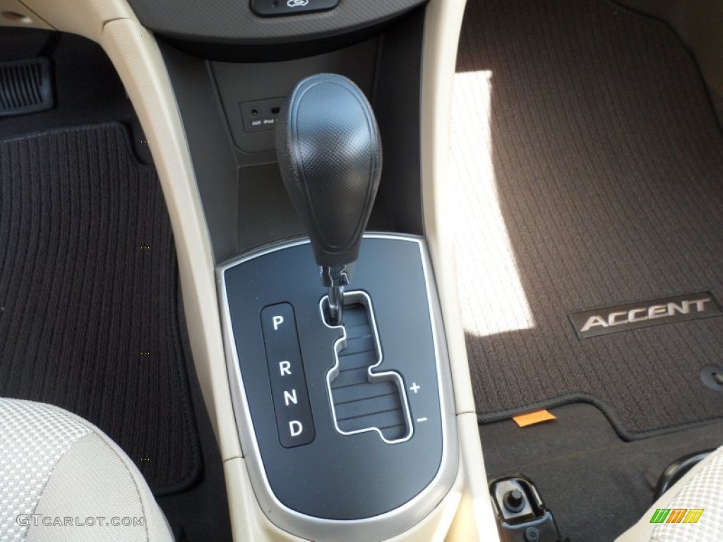 2012 Hyundai Accent GLS 4 Door 6 Speed Shiftronic Automatic Transmission Photo #60894979