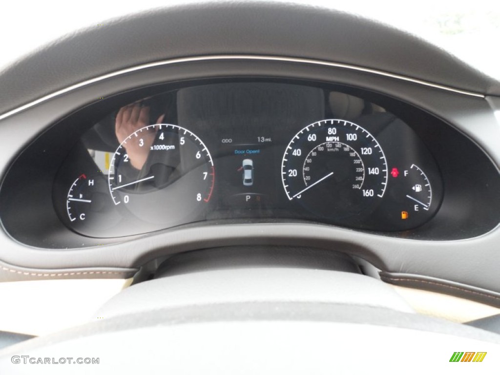 2012 Hyundai Genesis 4.6 Sedan Gauges Photo #60895330