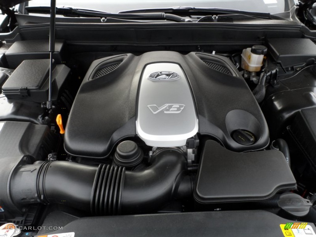 2012 Hyundai Genesis 4.6 Sedan Engine Photos