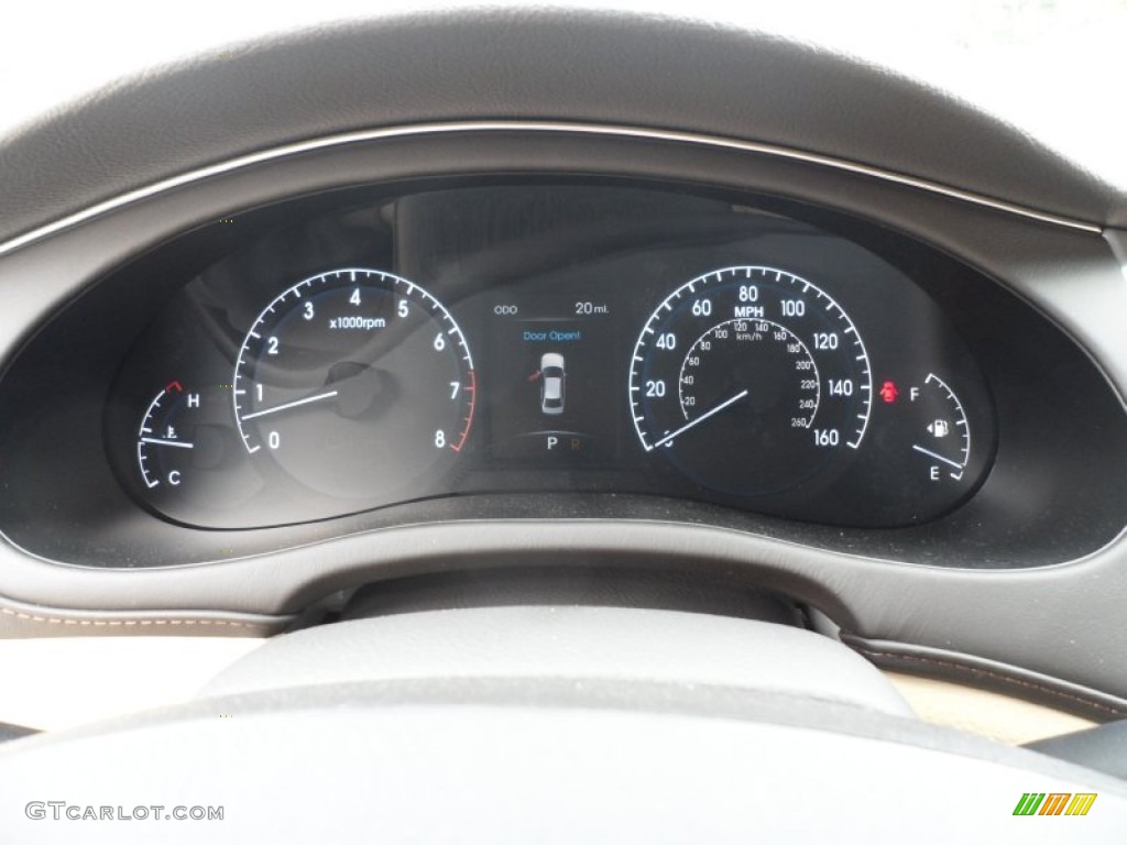 2012 Hyundai Genesis 4.6 Sedan Gauges Photo #60895660