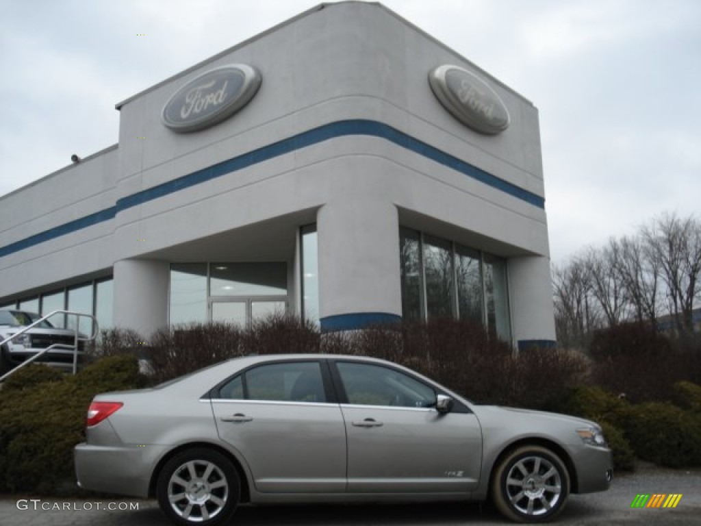 2009 MKZ Sedan - Vapor Silver Metallic / Dark Charcoal photo #1