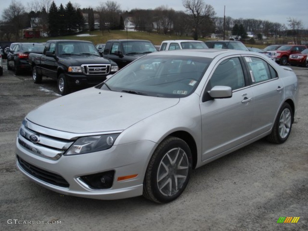 Ingot Silver Metallic 2012 Ford Fusion SEL V6 AWD Exterior Photo #60896959