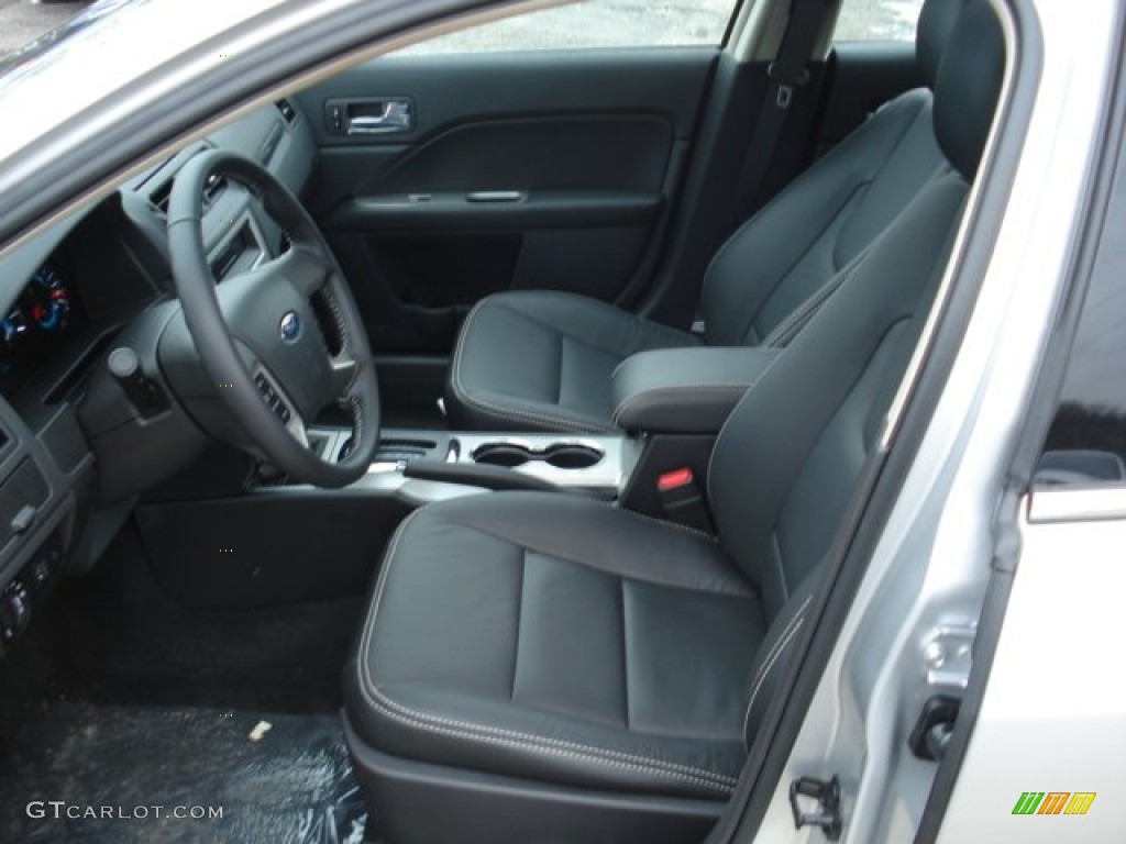 Charcoal Black Interior 2012 Ford Fusion SEL V6 AWD Photo #60897001