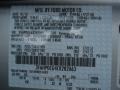 UX: Ingot Silver Metallic 2012 Ford Fusion SEL V6 AWD Color Code