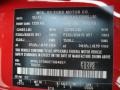 D3: Torch Red 2012 Ford Transit Connect XLT Van Color Code