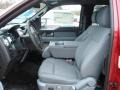 Steel Gray Interior Photo for 2012 Ford F150 #60897517