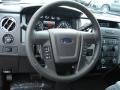 Steel Gray Steering Wheel Photo for 2012 Ford F150 #60897568