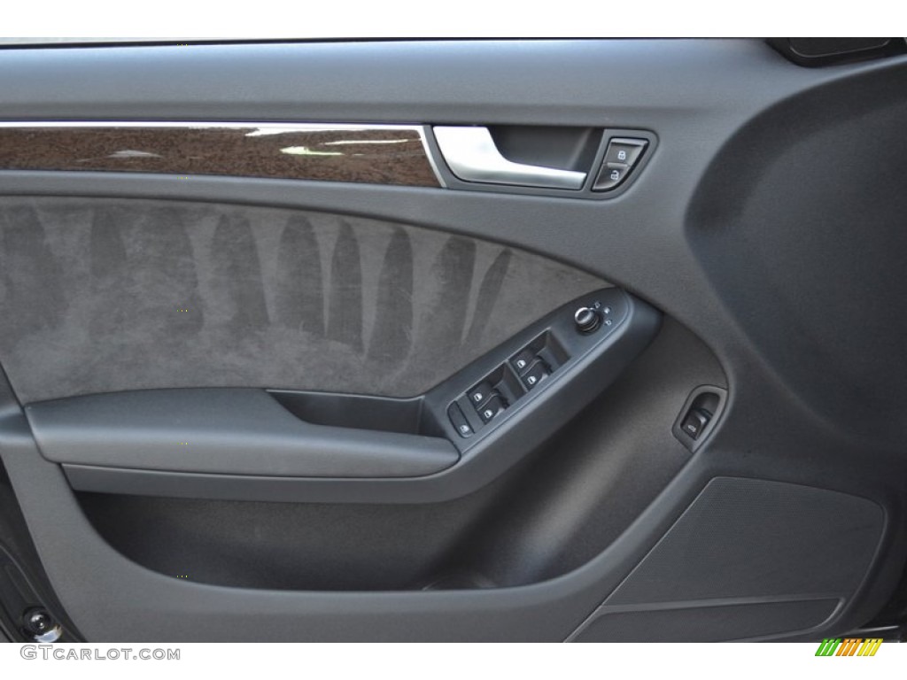 2011 Audi S4 3.0 quattro Sedan Black Door Panel Photo #60899311