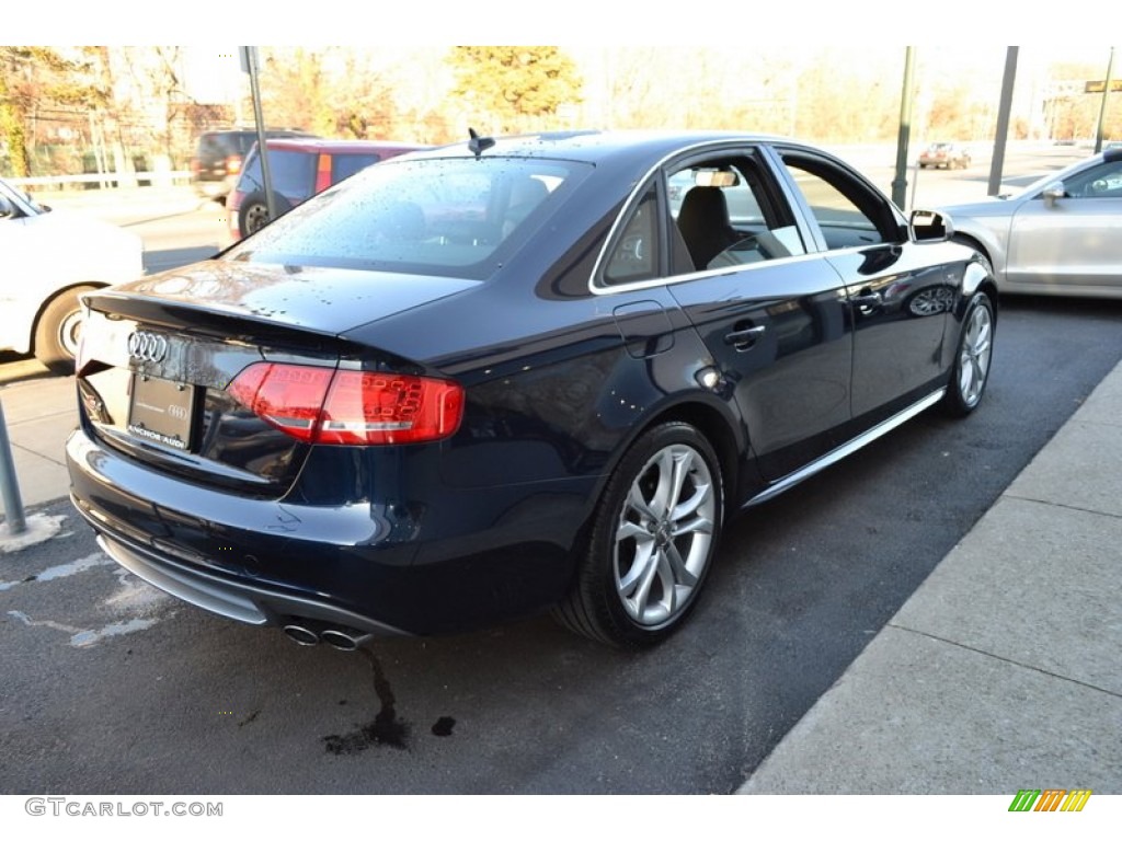 2010 S4 3.0 quattro Sedan - Deep Sea Blue Pearl Effect / Black photo #5