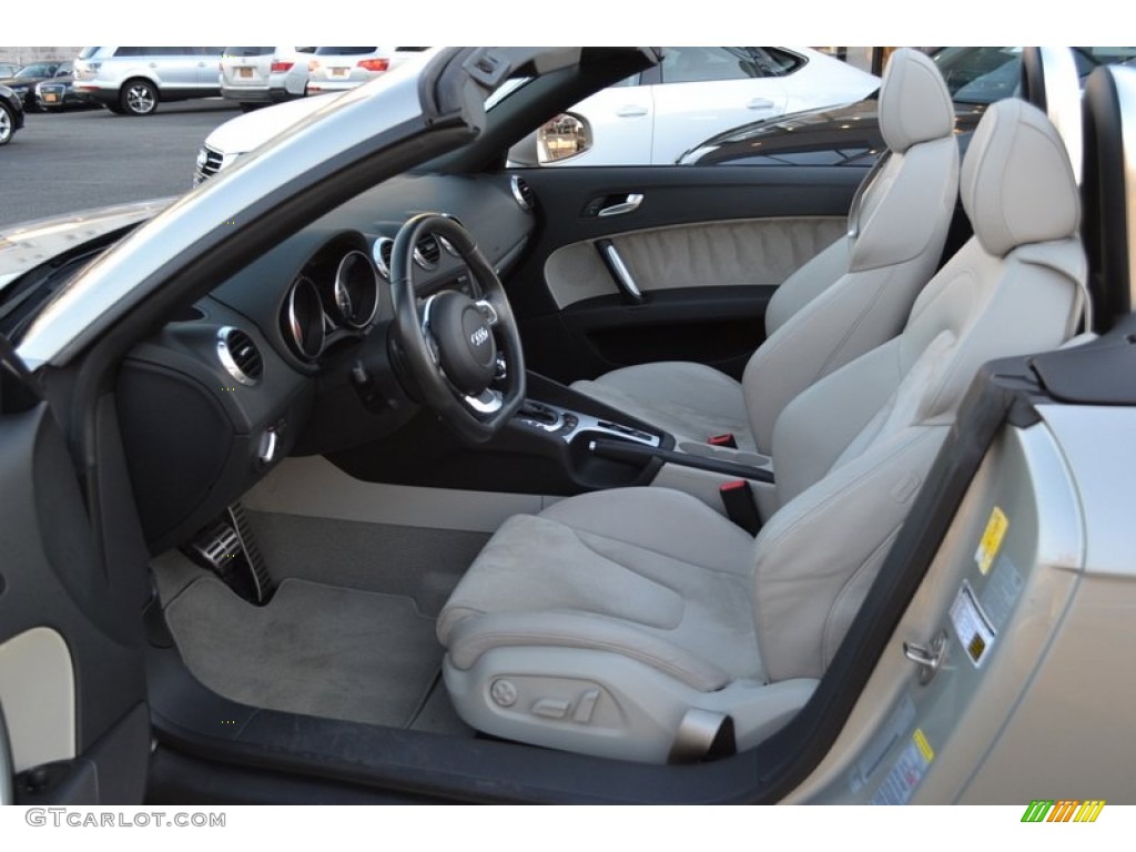 Luxor Beige Interior 2008 Audi TT 3.2 quattro Roadster Photo #60899728