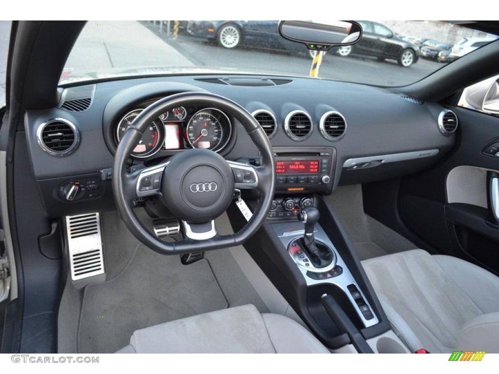2008 Audi TT 3.2 quattro Roadster Luxor Beige Dashboard Photo #60899734