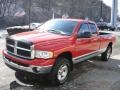 Flame Red - Ram 1500 SLT Quad Cab 4x4 Photo No. 4