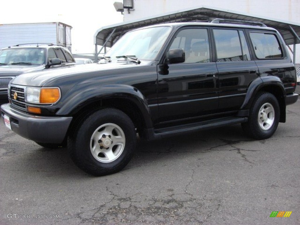 1997 Land Cruiser  - Black / Oak photo #2