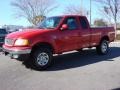 1999 Red Ford F250 Super Duty XLT Extended Cab 4x4  photo #6