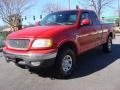 1999 Red Ford F250 Super Duty XLT Extended Cab 4x4  photo #7