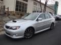 Spark Silver Metallic - Impreza WRX Sedan Photo No. 2