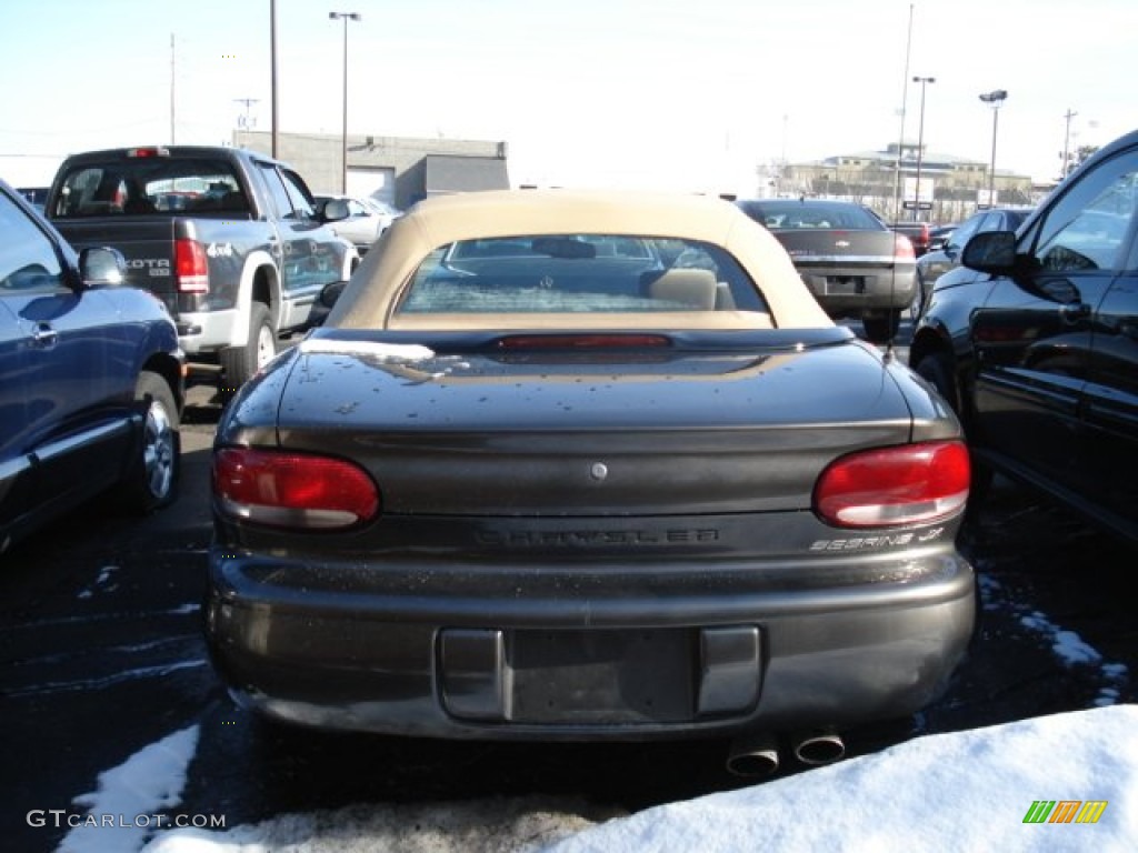 2000 Sebring JX Convertible - Shale Green Metallic / Camel photo #5