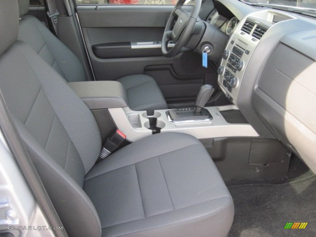 2012 Escape XLT 4WD - Ingot Silver Metallic / Charcoal Black photo #4