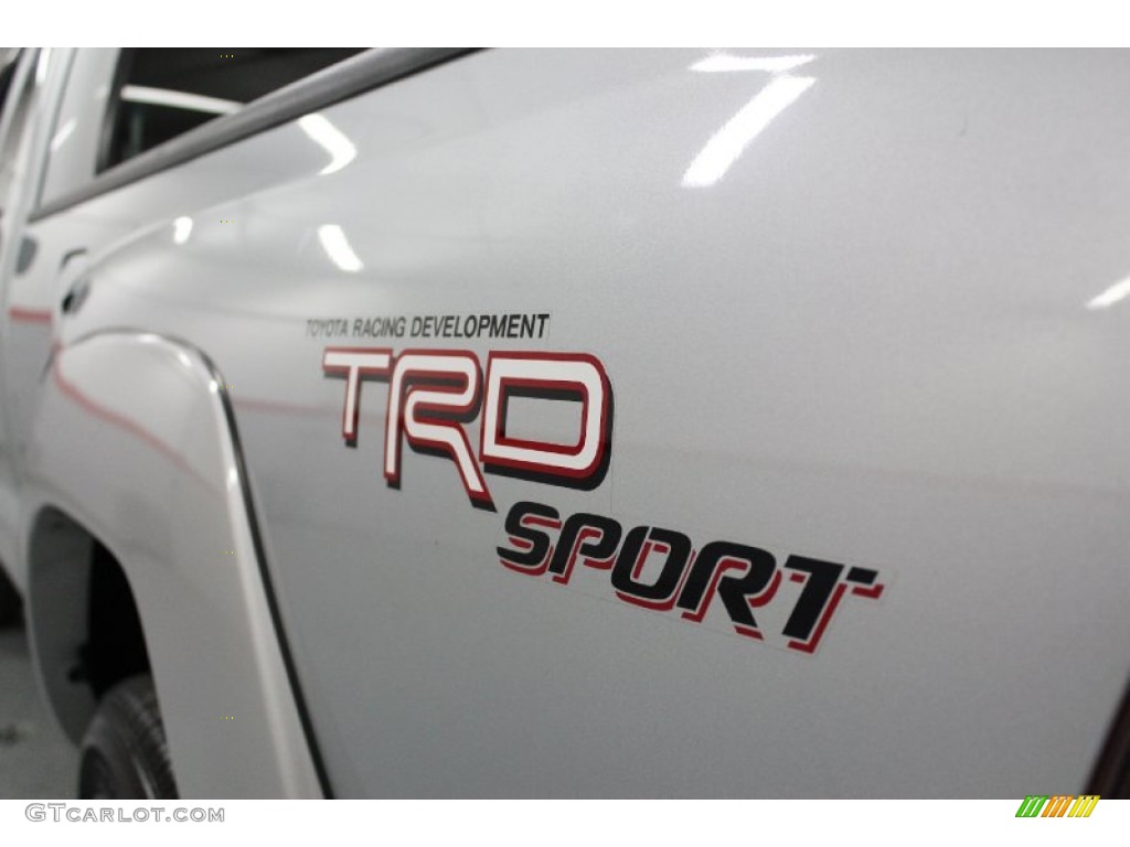 2005 Tacoma V6 TRD Sport Access Cab 4x4 - Silver Streak Mica / Graphite Gray photo #36
