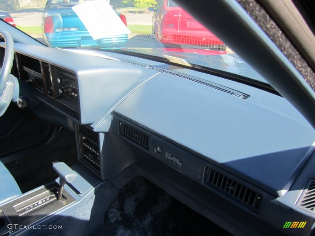 1990 Eldorado Touring Coupe - Sapphire Blue Metallic / Dark Blue photo #41
