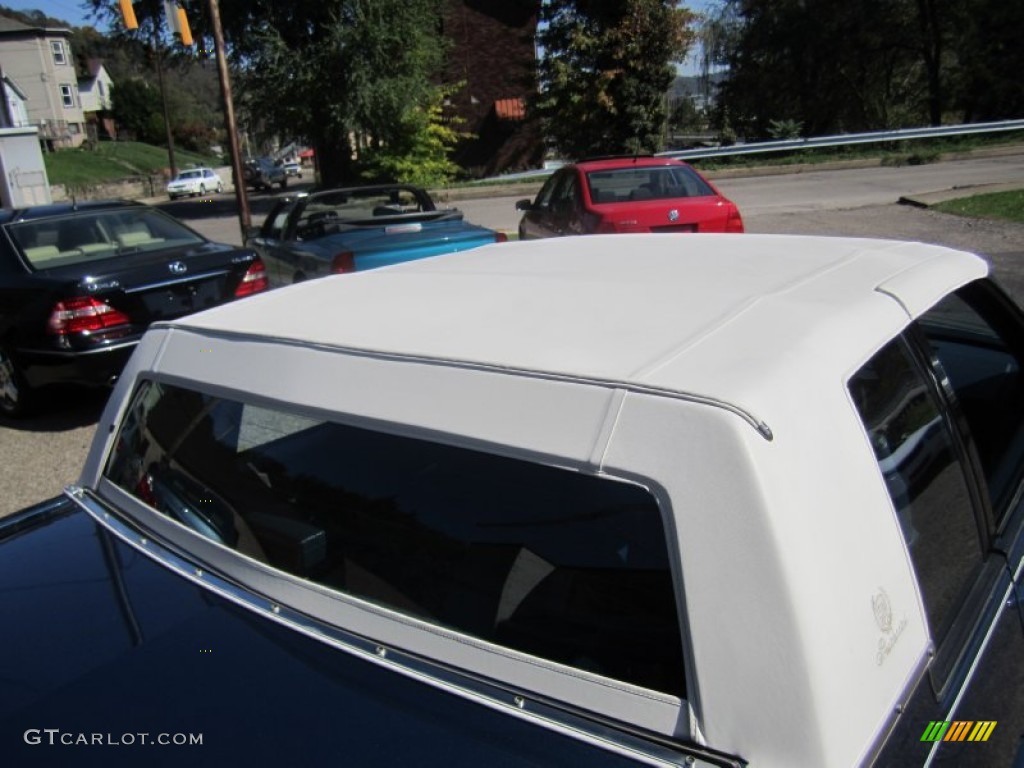 1990 Eldorado Touring Coupe - Sapphire Blue Metallic / Dark Blue photo #47