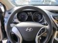 Beige Steering Wheel Photo for 2011 Hyundai Elantra #60904711