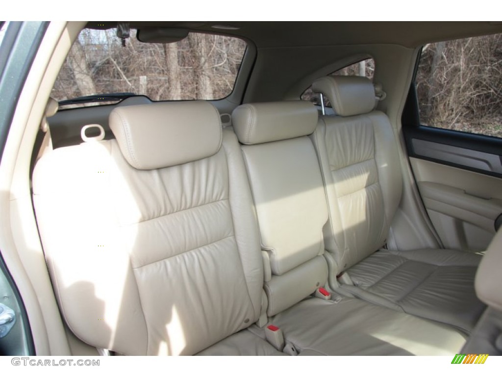 2008 CR-V EX-L 4WD - Green Tea Metallic / Ivory photo #11