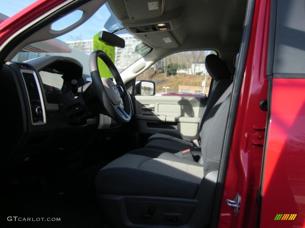 2011 Ram 1500 SLT Quad Cab 4x4 - Flame Red / Dark Slate Gray/Medium Graystone photo #10