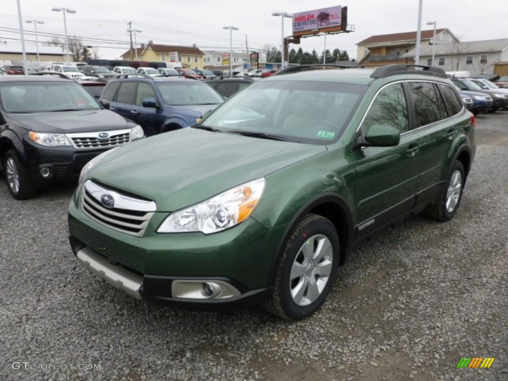 Cypress Green Pearl 2012 Subaru Outback 2.5i Premium Exterior Photo #60907994