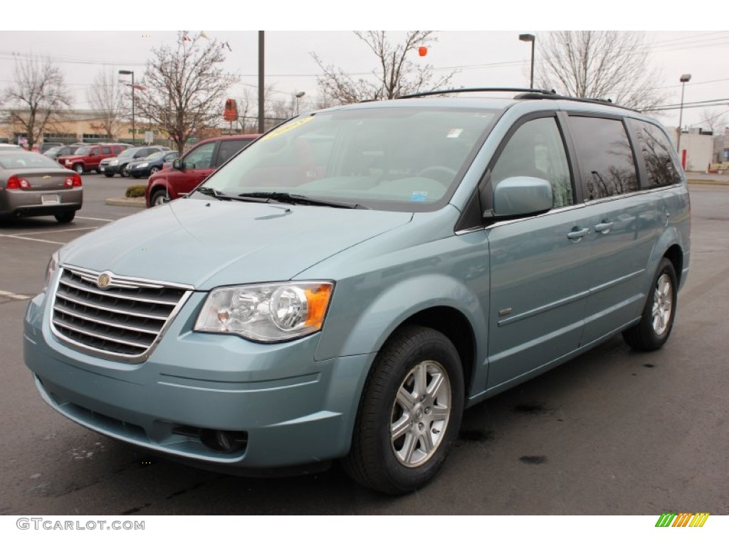 Clearwater Blue Pearlcoat 2008 Chrysler Town & Country Touring Exterior Photo #60908585