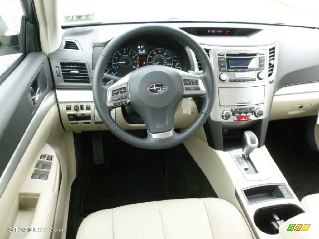 2012 Subaru Legacy 2.5i Premium Warm Ivory Dashboard Photo #60908627