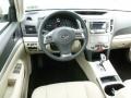 Warm Ivory 2012 Subaru Legacy 2.5i Premium Dashboard