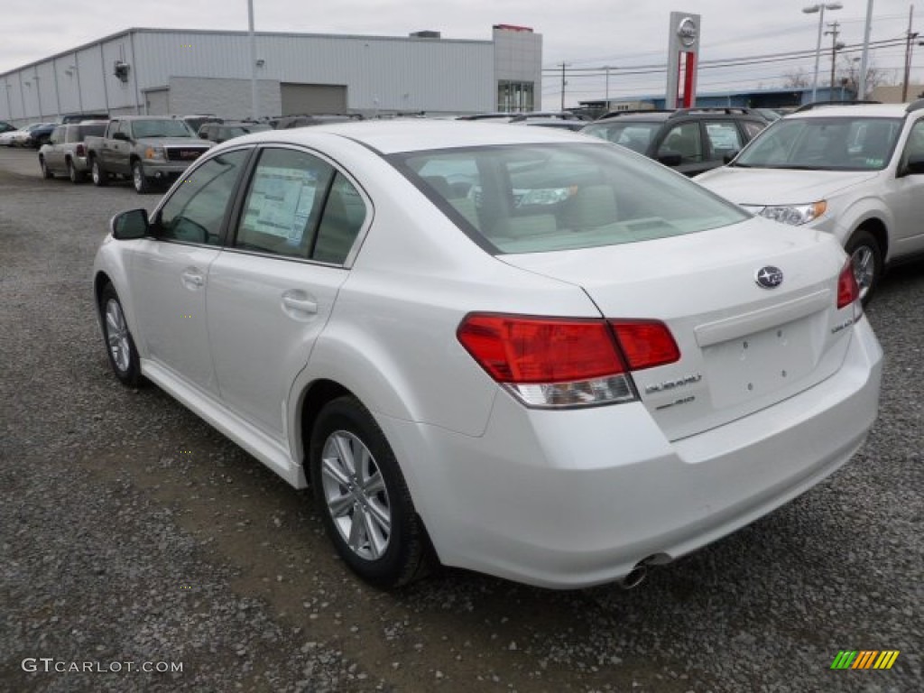 Satin White Pearl 2012 Subaru Legacy 2.5i Premium Exterior Photo #60908909