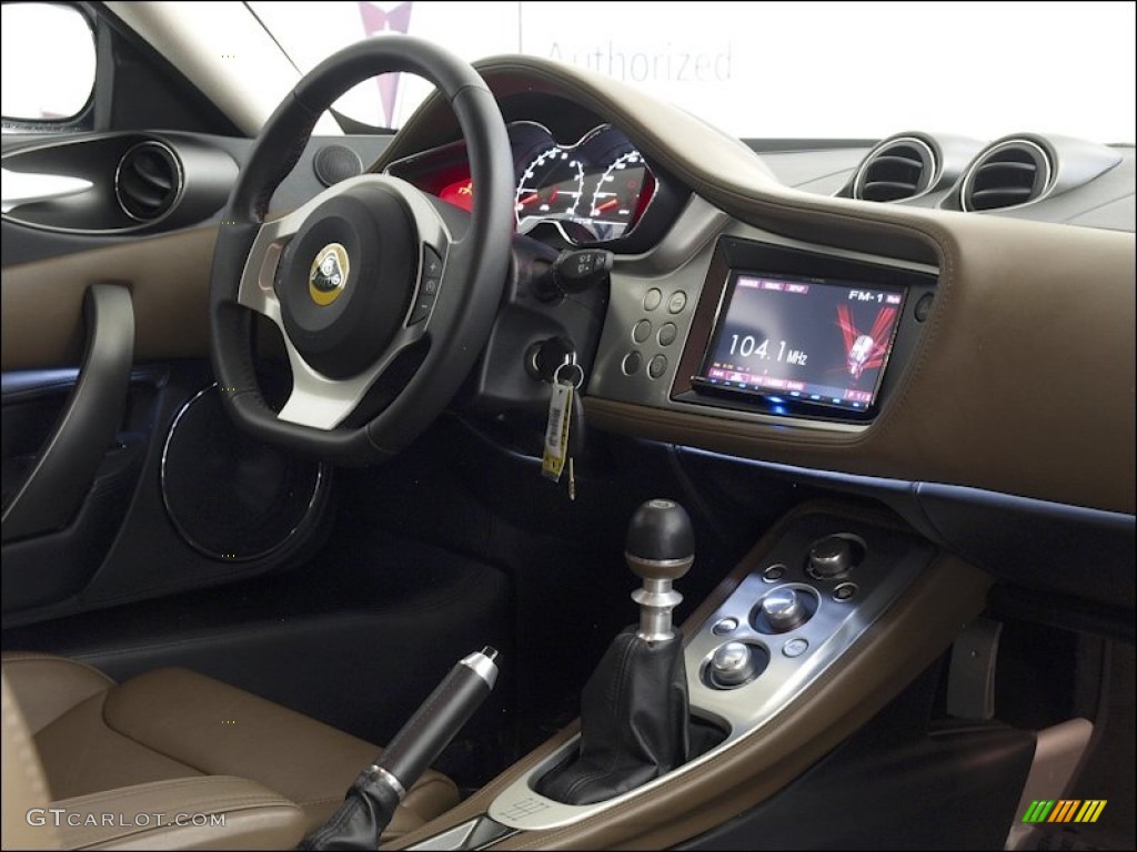 2010 Lotus Evora Coupe Cocobolo Leather Dashboard Photo #60909929